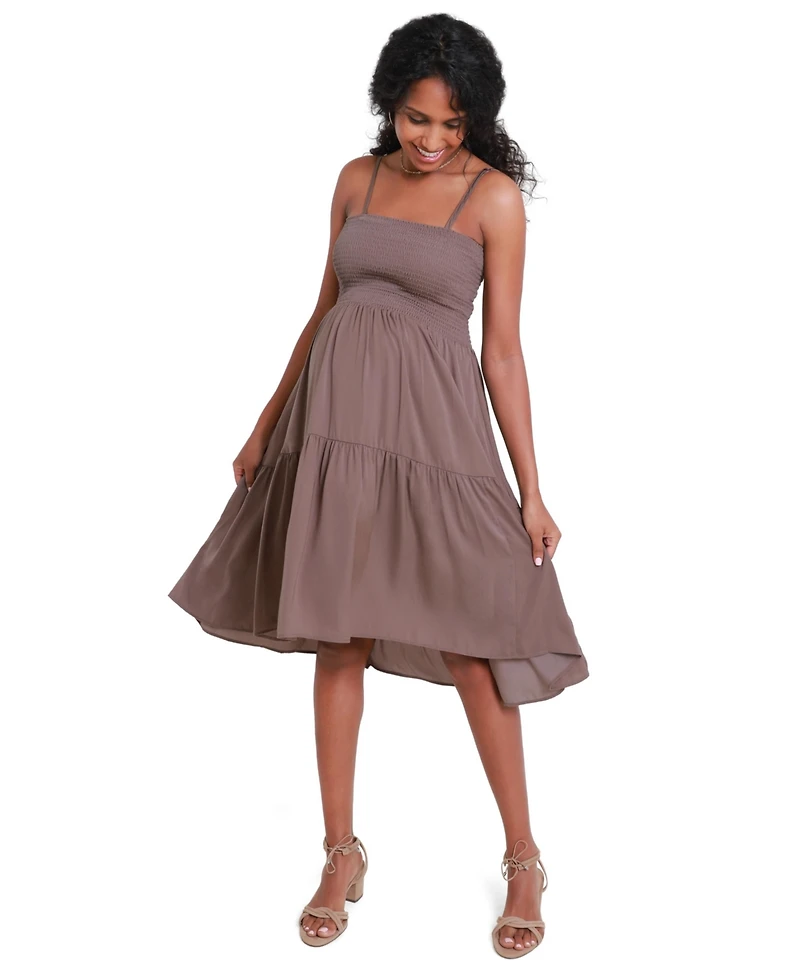 Ingrid + Isabel Maternity Smocked Skirt