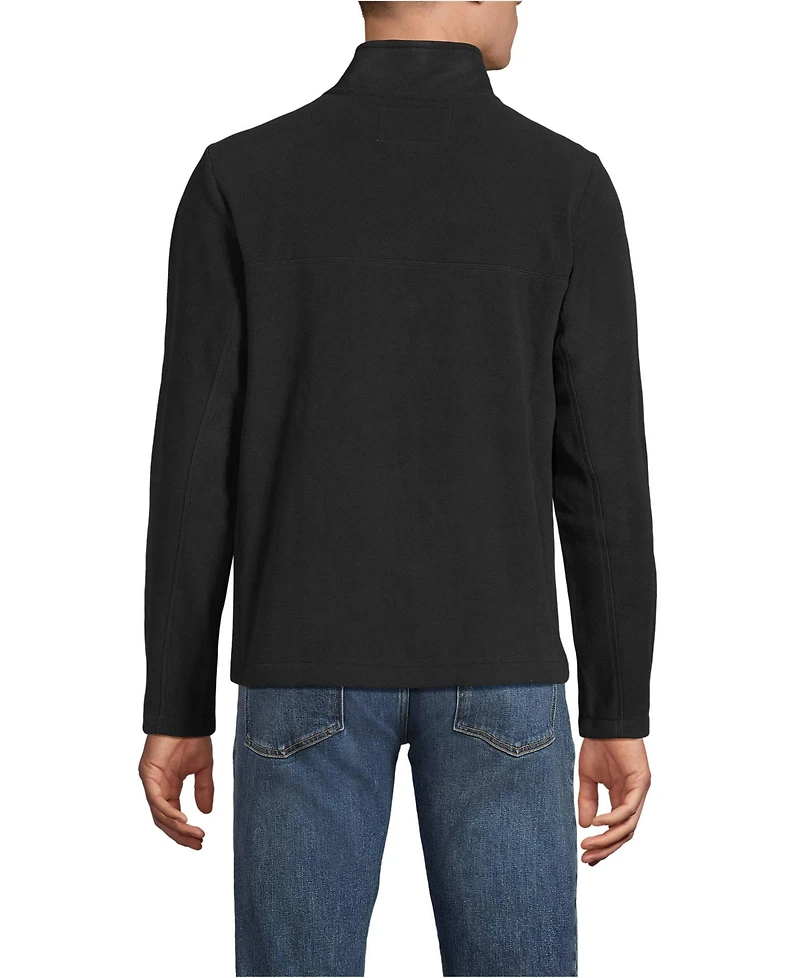 Lands' End Men's Anyweather Fleece Quarter Zip Pullover