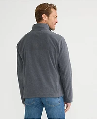 Lands' End Men's Anyweather Fleece Quarter Zip Pullover