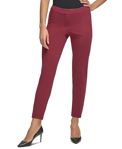 Dkny Petite High-Rise Skinny Ankle Pants, Created for Macy's
