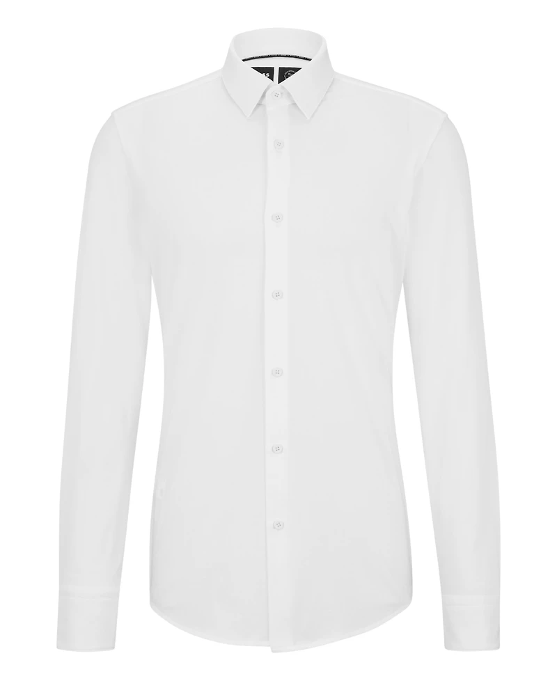 Boss by Hugo Men's Performance-Stretch Slim-Fit Dress Shirt