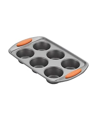 Rachael Ray Yum-o! Oven Lovin Cups Nonstick 6-Cup Muffin Pan