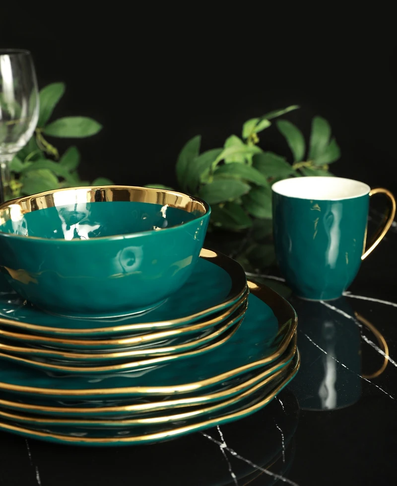Stone Lain Florian 32 Pc. Dinnerware Set, Service for 8