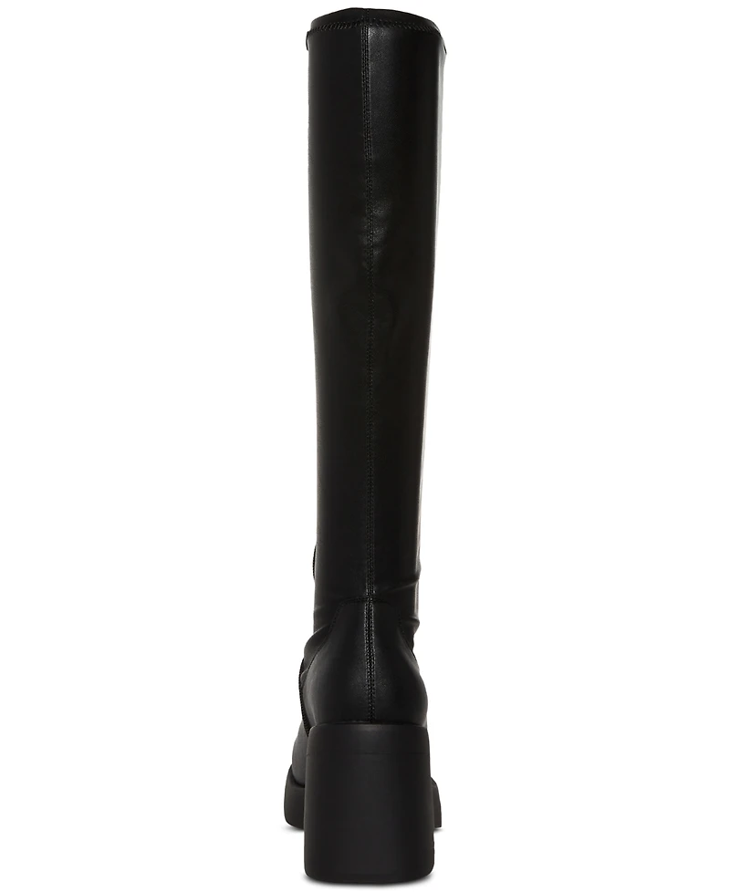 Madden Girl Lax Platform Tall Stretch Boots