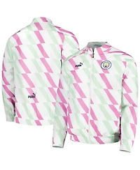Men's Puma White Manchester City 2022/23 Pre-Match Full-Zip Jacket