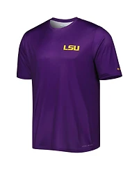 Men's Columbia Purple Lsu Tigers Terminal Tackle Omni-Shade T-shirt