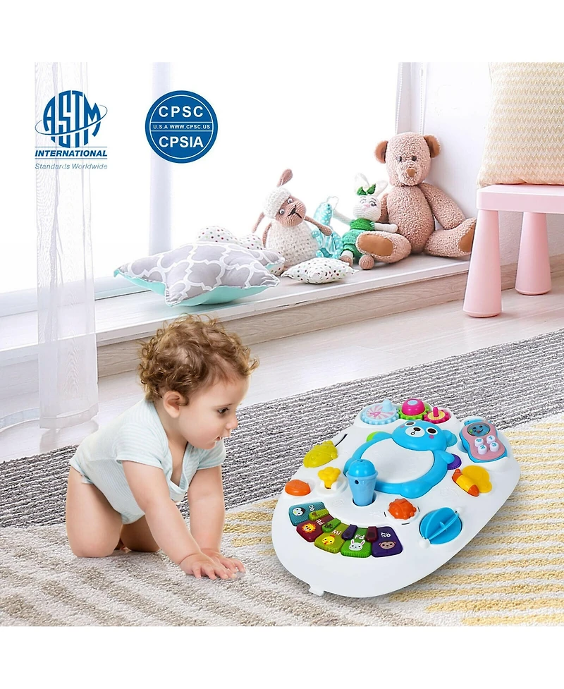 Costway Baby Sit-to-Stand Walker Push Walking Toy