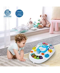 Costway Baby Sit-to-Stand Walker Push Walking Toy