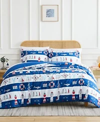 Southshore Fine Linens Atlantic Oversized Reversible Comforter Sets