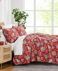 Southshore Fine Linens Jacobean Willow Oversized Quilt Sets