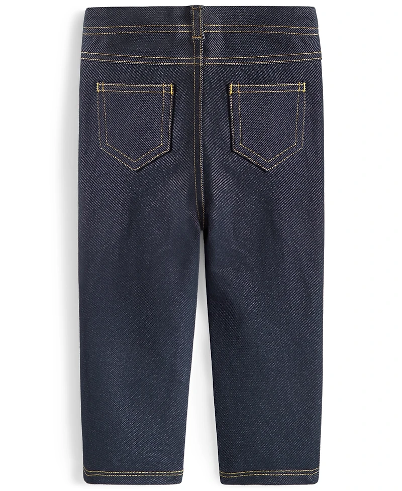 First Impressions Baby Girls Denim Jeggings, Created for Macy's