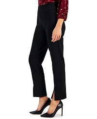 Ak Anne Klein Women's Slim Compression Ankle Pants