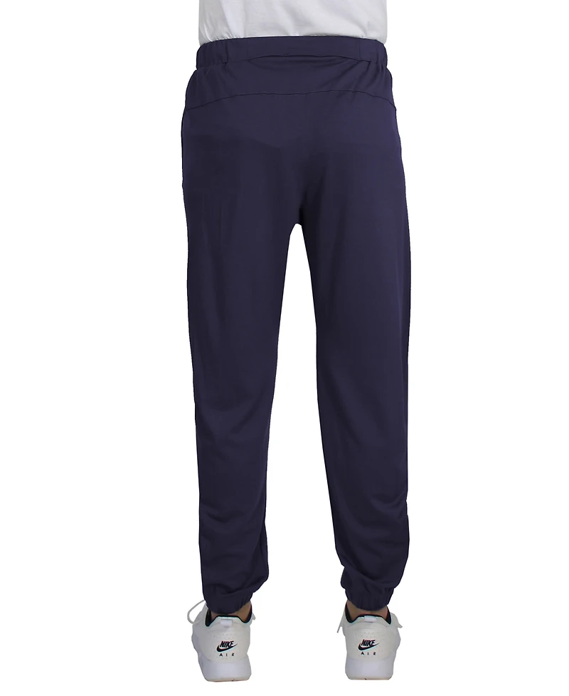 Blue Ice Men's Moisture Wicking Performance Joggers with Reflective Trim Ankle Zippers