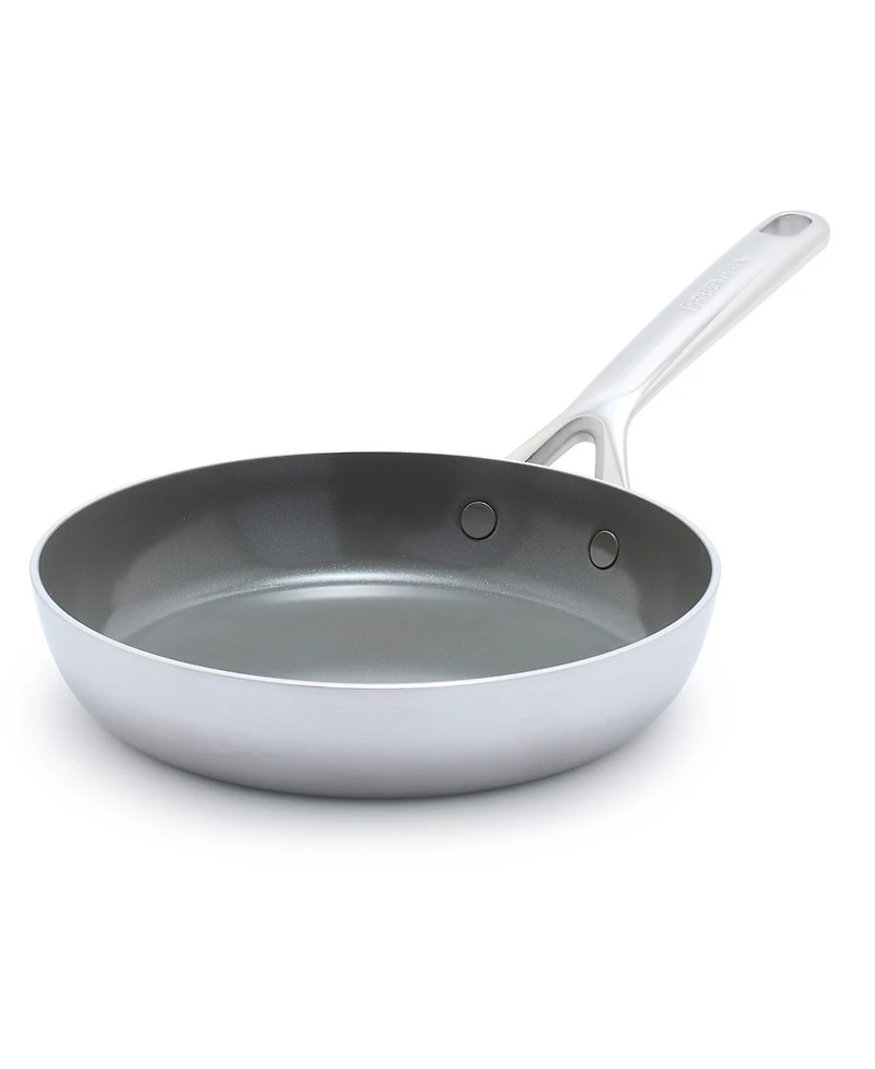 GreenPan GP5 Stainless Steel Healthy Ceramic Nonstick 8" Fry pan