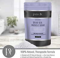 Pavelle Dead Sea Muscle Soak, Bath Sea Salt, Lavender Bliss