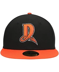 Men's New Era Black Dayton Dragons Authentic Collection Team Alternate 59FIFTY Fitted Hat