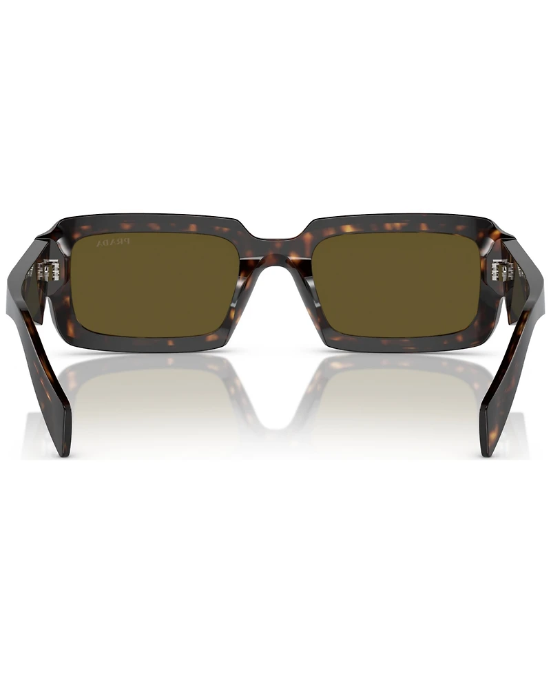Prada Irregular Low Bridge Men's Sunglasses, Pr 27ZSF