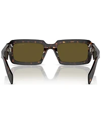Prada Irregular Low Bridge Men's Sunglasses, Pr 27ZSF