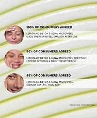 Nudestix Nudeskin Lemon-Aid Detox & Glow Micro-Peel, 2.03-oz.