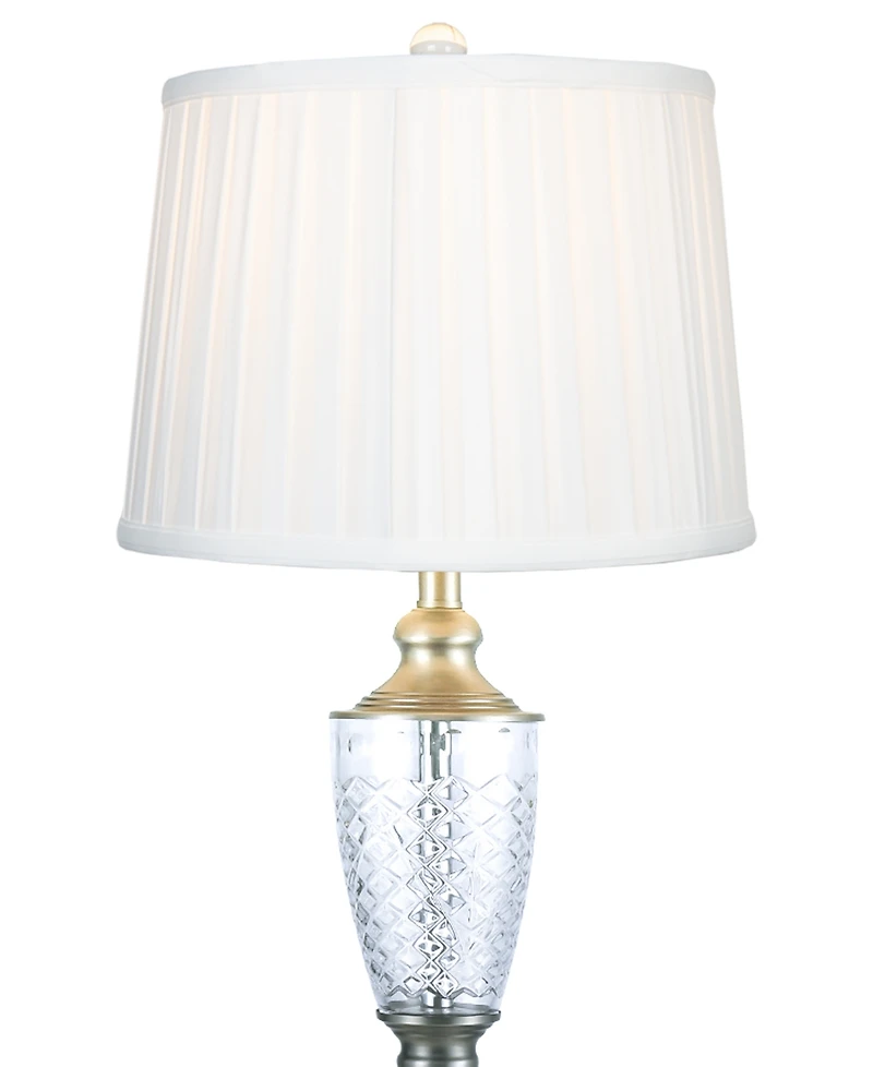 Dale Tiffany Castle Mountains Lead Crystal Floor Lamp