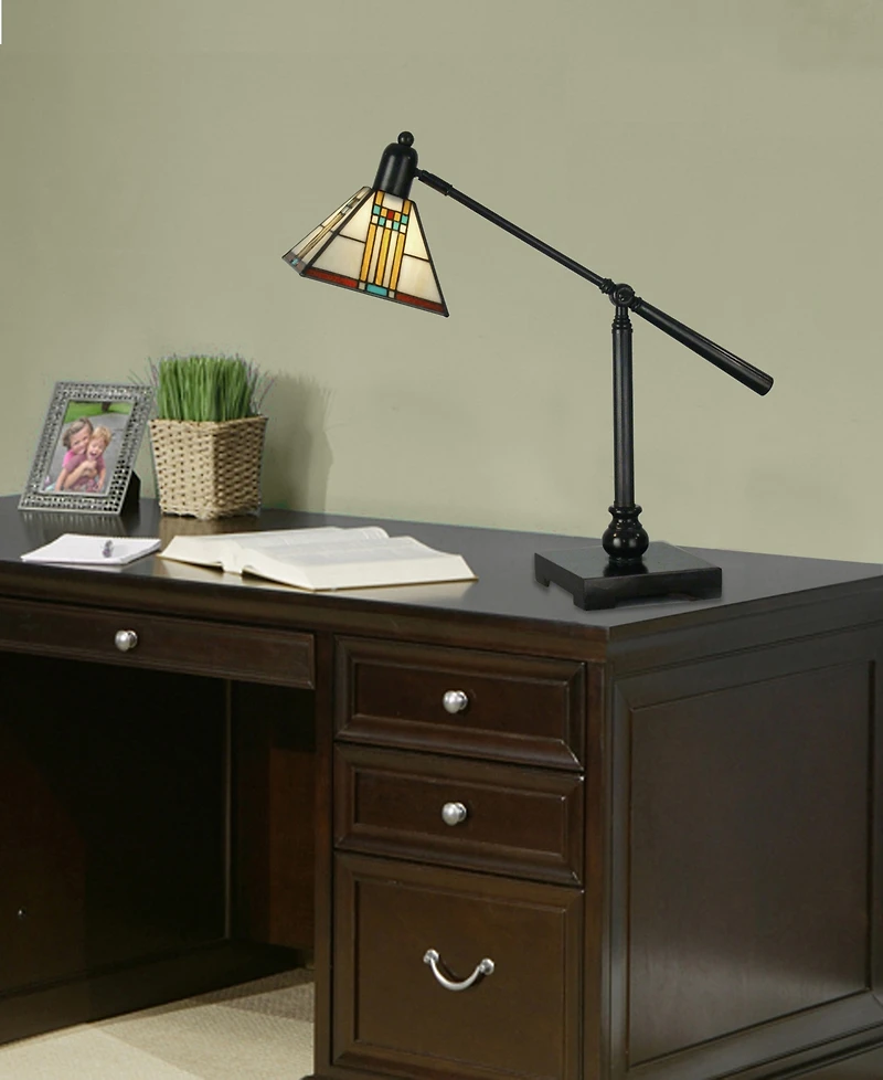 Dale Tiffany Bank Mission Table Lamp