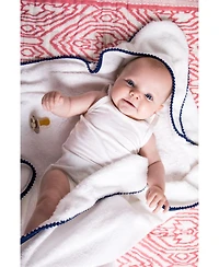 Malabar Baby Baby Silky Soft Luxe Pom Pom Towel