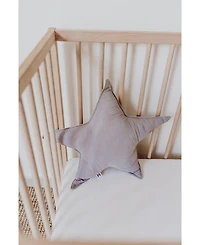 Gots Certified Organic Knit Cotton Crib Sheets, Off White