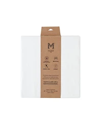 Gots Certified Organic Knit Cotton Crib Sheets, Off White