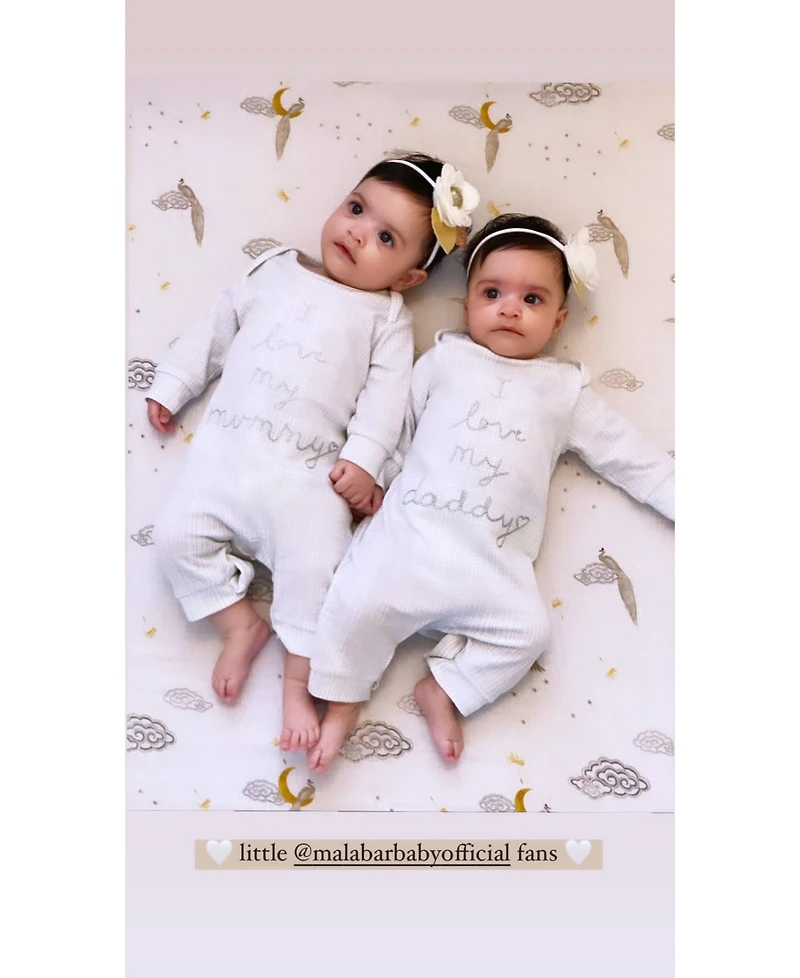 Malabar Baby Baby Gots Certified Organic Cotton Muslin Swaddle, Enchanted Peacock