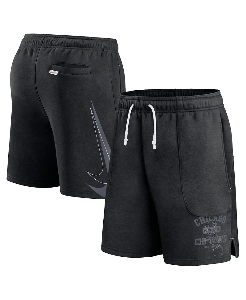 Men's Nike Black Chicago White Sox Statement Ball Game Shorts