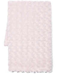 Tendertyme Baby Girls Curly Plush Blanket With Nunu, 2 Piece Set