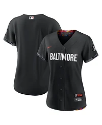 Women's Nike Black Baltimore Orioles 2023 City Connect Replica Jersey