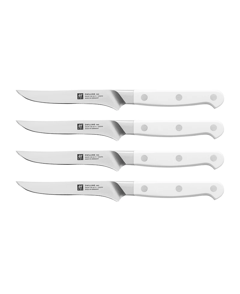 Zwilling Pro Le Blanc 4 Piece Steak Knife Set