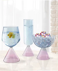 Qualia Glass Venice Wine Glasses, Set of 2