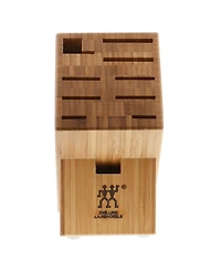 Zwilling 10-Slot Bamboo Block