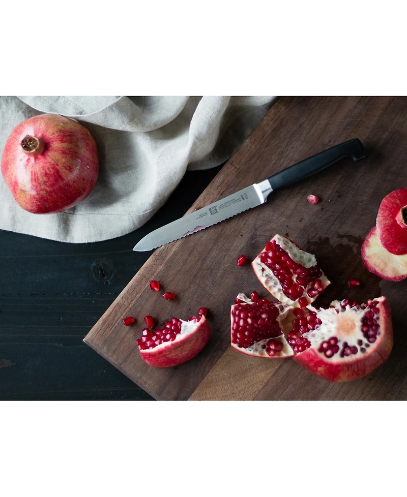 Zwilling Four Star 5" Serrated Utility Knife