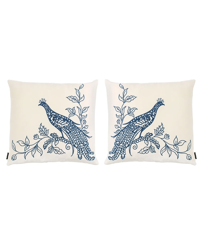 Safavieh Loving Pair 20" x 20" Pillow (Set of 2)