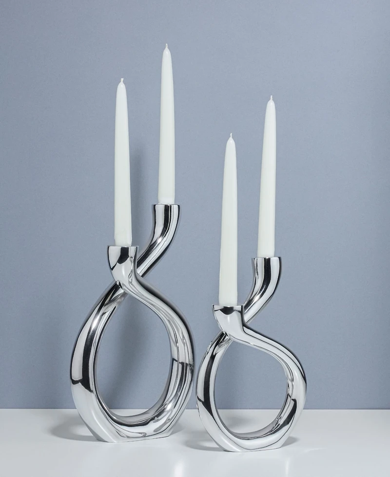 Nambe Tango 12" Candle Holder