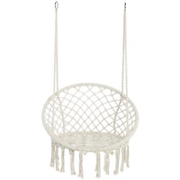 Streamdale Furniture Macrame Hammock Swing Chair (330 lbs)