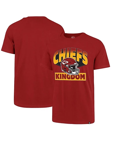 Men's '47 Brand Red Kansas City Chiefs Kingdom Super Rival T-shirt