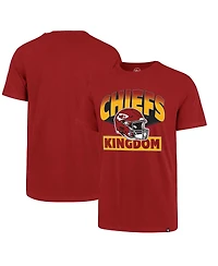 Men's '47 Brand Red Kansas City Chiefs Kingdom Super Rival T-shirt