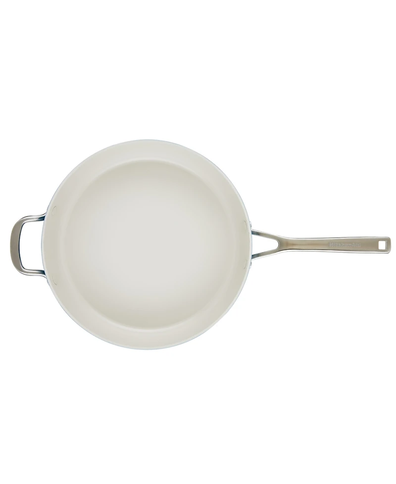 KitchenAid Hard Anodized Ceramic Nonstick 5 Quart Saute Pan with Lid