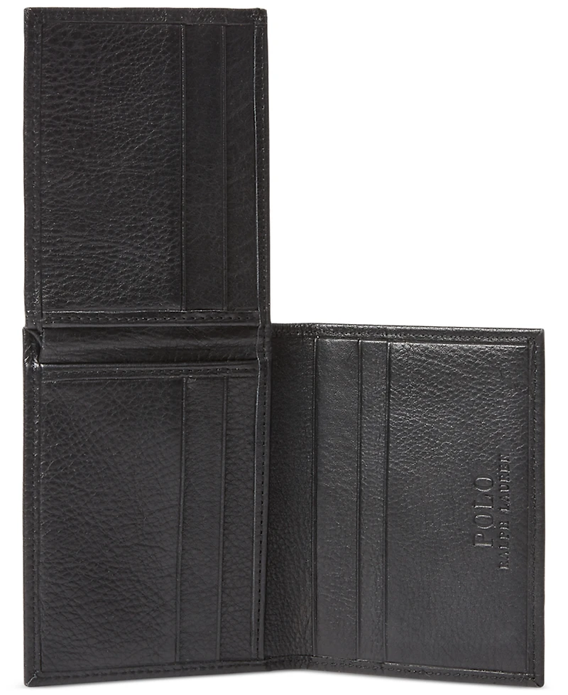 Polo Ralph Lauren Men's Pebbled Leather Billfold
