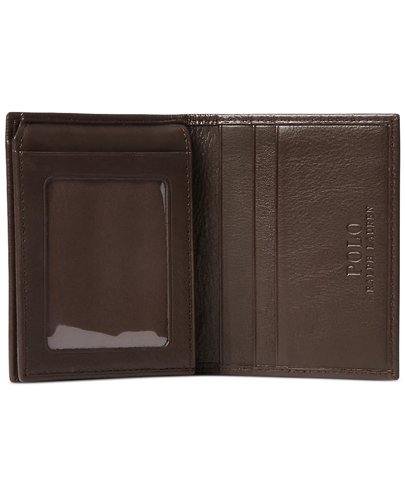 Polo Ralph Lauren Men's Pebbled Leather Billfold