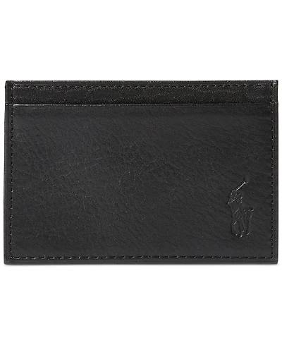 Polo Ralph Lauren Men's Pebbled Leather Card Case