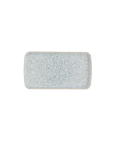Denby Halo Speckle Rectangular Plate