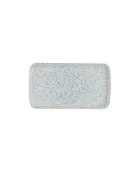 Denby Halo Speckle Rectangular Plate