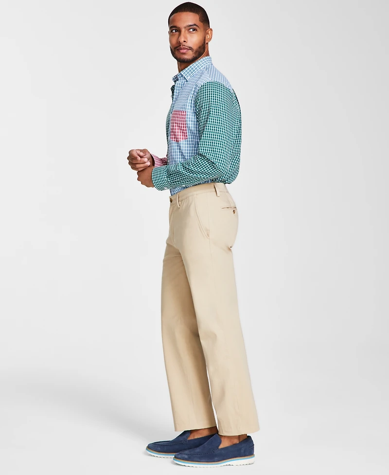 Club Room Men's Four-Way Stretch Pants, Created for Macy's