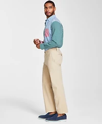 Club Room Men's Four-Way Stretch Pants, Created for Macy's