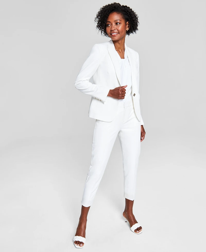 Tommy Hilfiger Women's One-Button Blazer